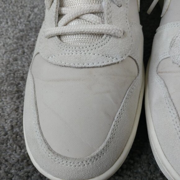 Nike Court Borough Low Premium Womens Size 8.5 Shoes Sail Light Orewood Brown - Picture 6 of 13